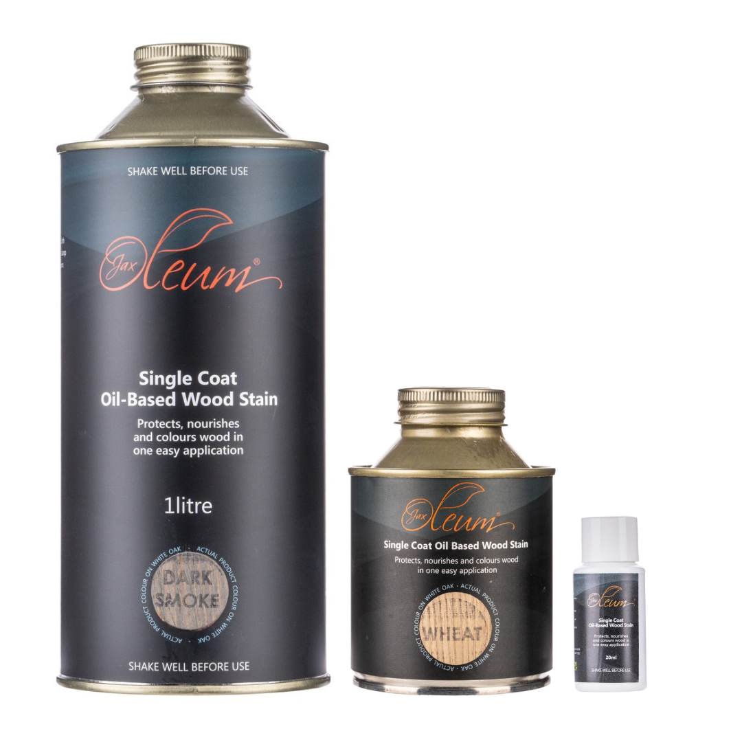 Jax Oleum wood stain tin sizes